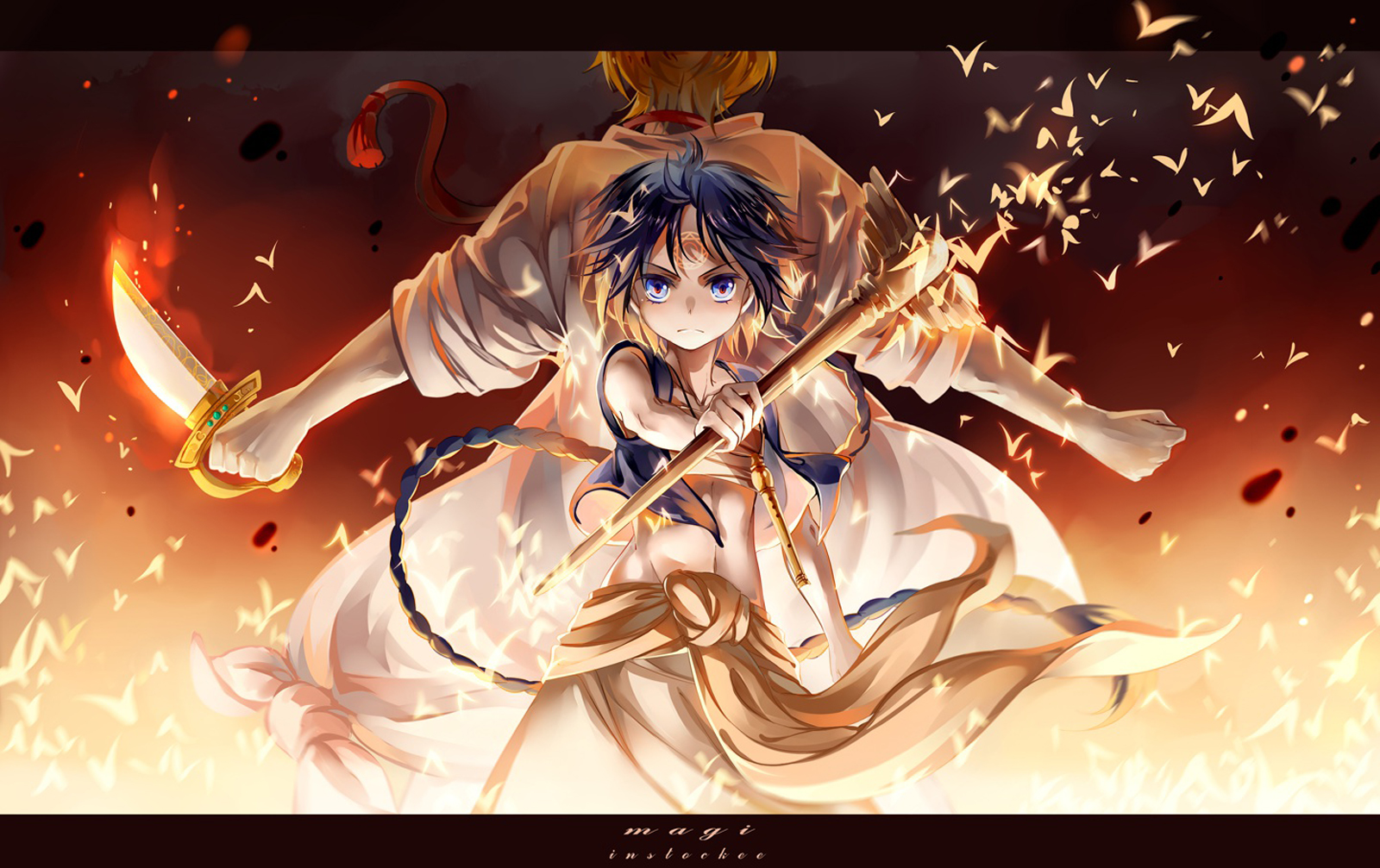 Magi The Labyrinth Of Magic Wallpaper And Background Image