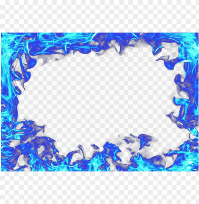 Blue Flame Transparent Image Png