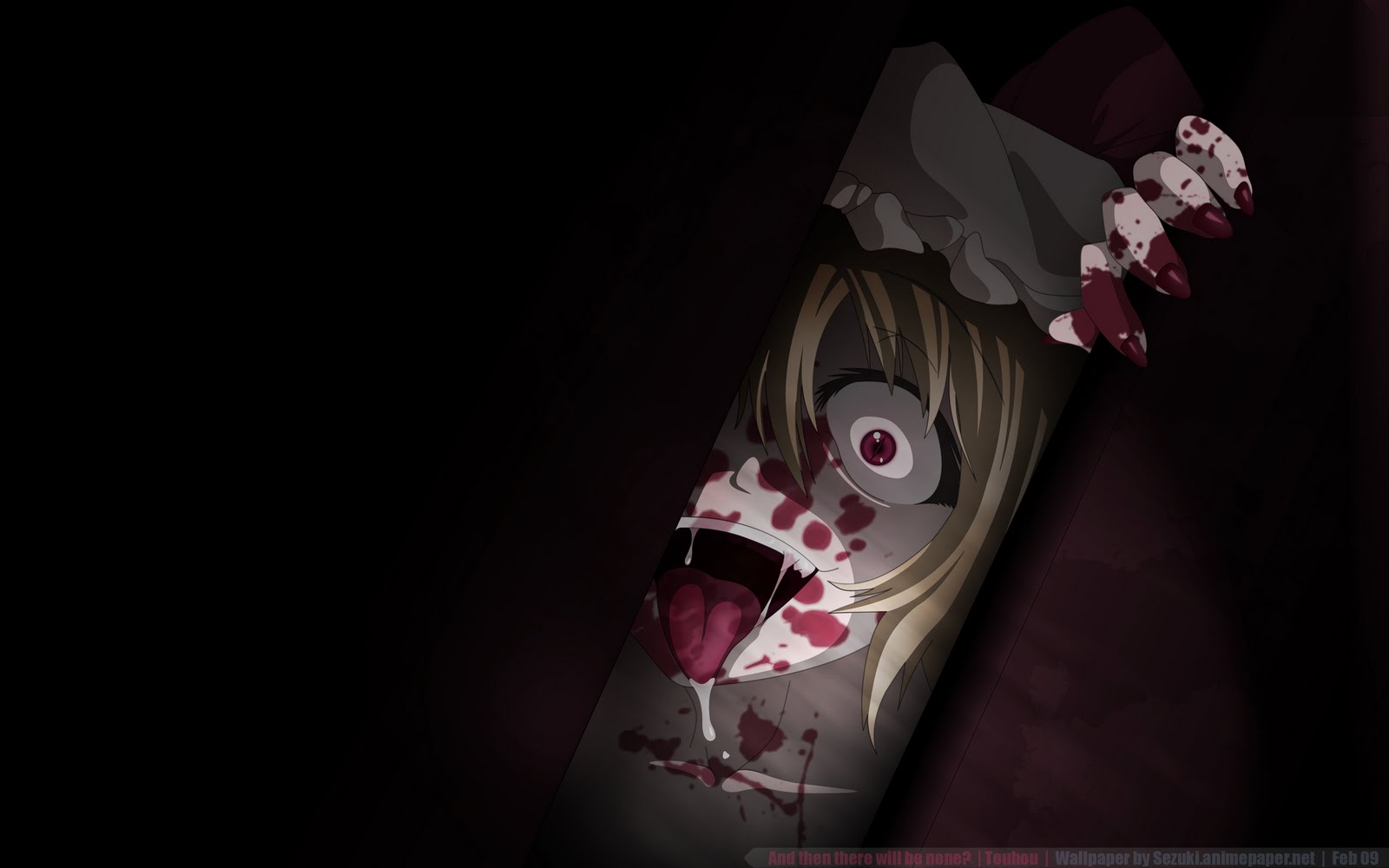 Creepy Scary Anime Girl