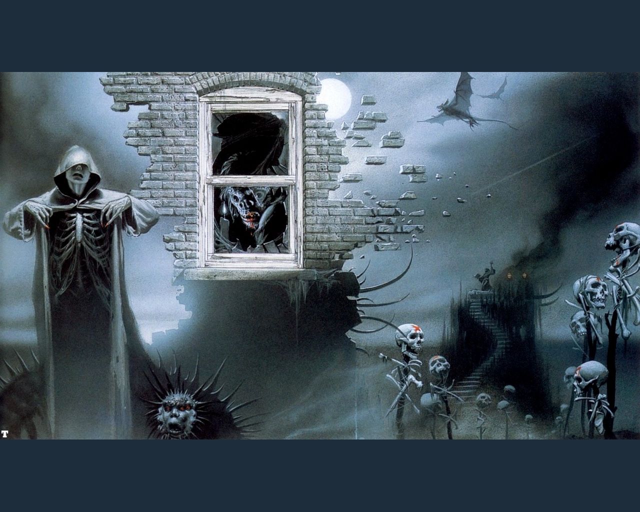 Skeleton Computer Wallpaper Desktop Id