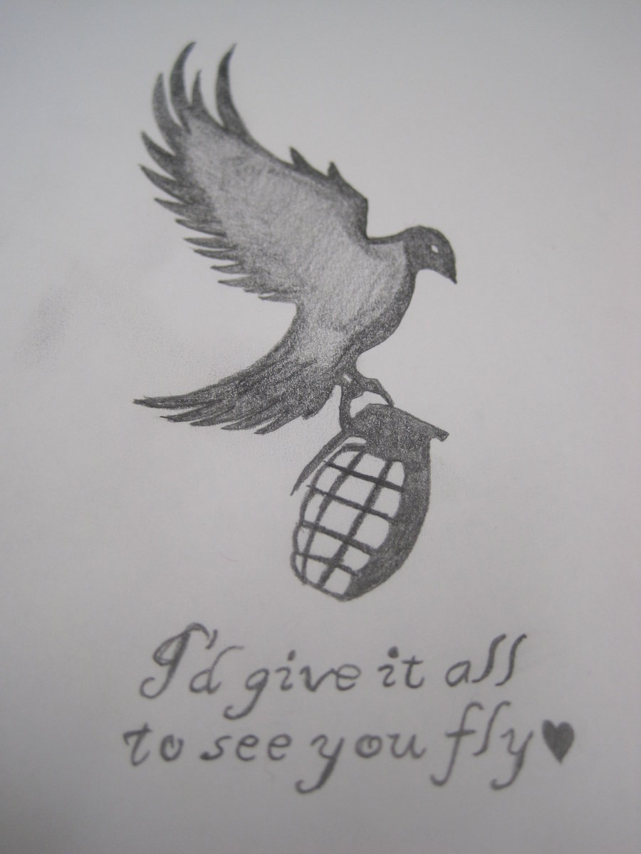 Hollywood Undead Dove And Grenade Dove and grenade by 900x1200