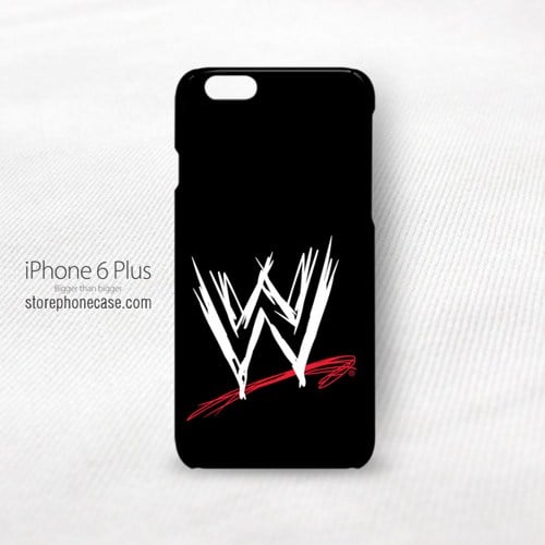 WWE Logo Wallpaper iPhone 6 Plus Cover Case storephonecase