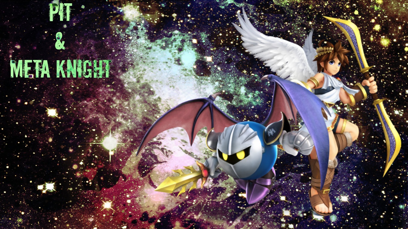 Pit And Meta Knight Wallpaper By Roxy1049