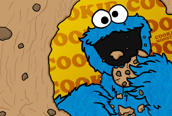 Wallpaper Cookie Monster Muppets Muppet Desktop