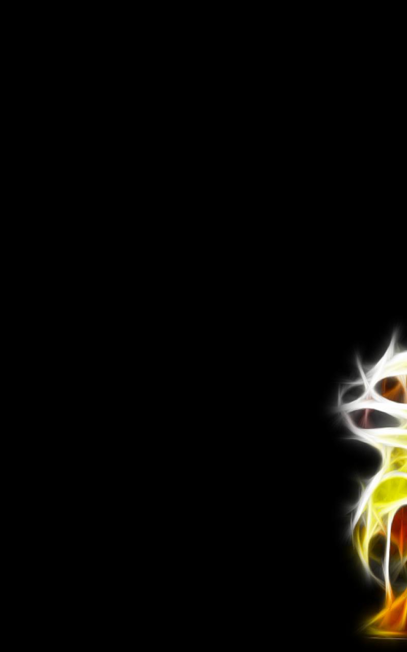 Pokemon Black Background Growlithe