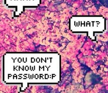 Password images on Favimcom