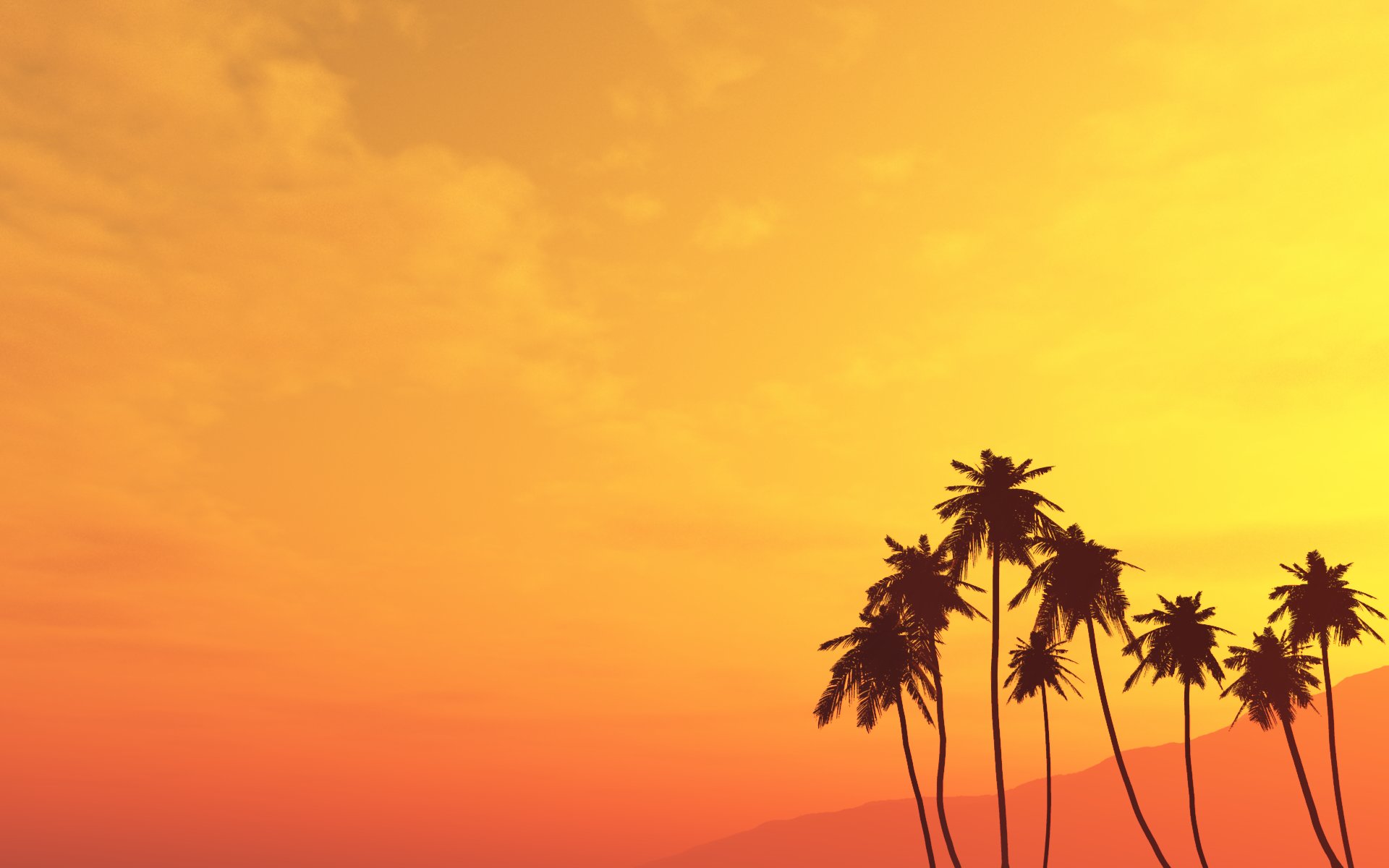 Displaying Image For Palm Tree Background