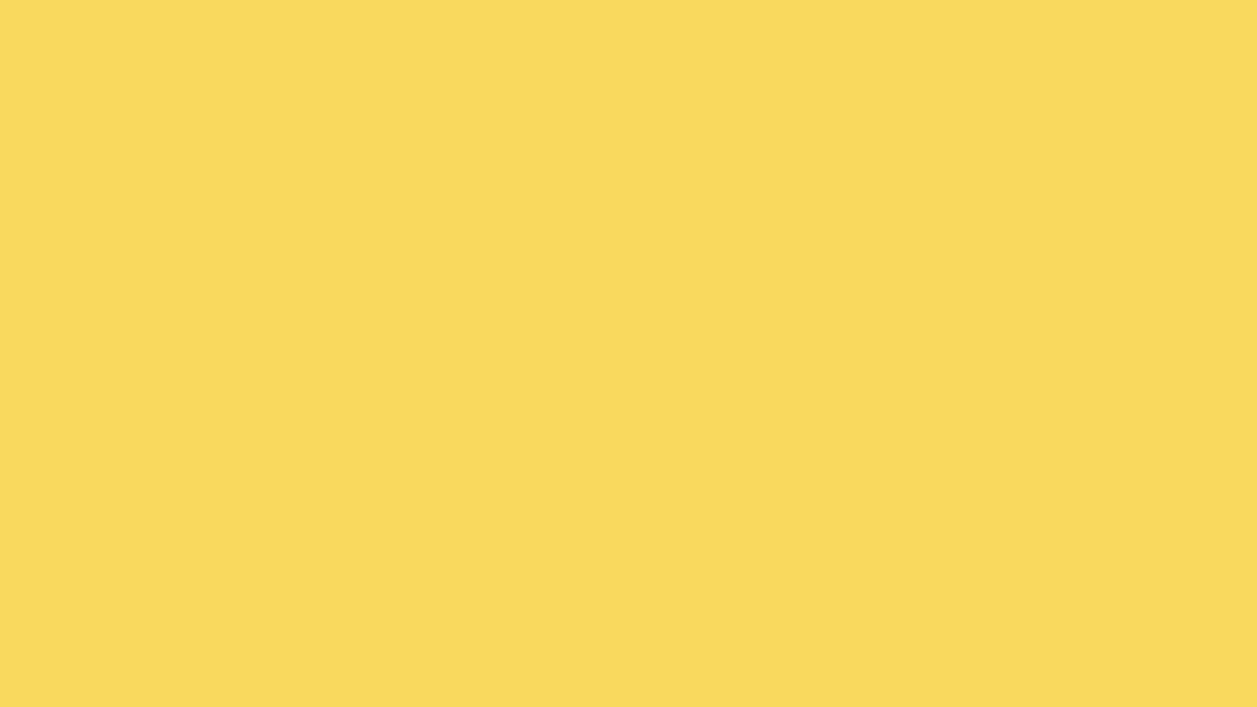 2560x1440 Royal Yellow Solid Color Background