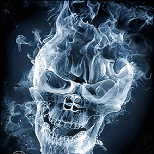 Smoking Skull Live Wallpaper   Android Apps on Google Play