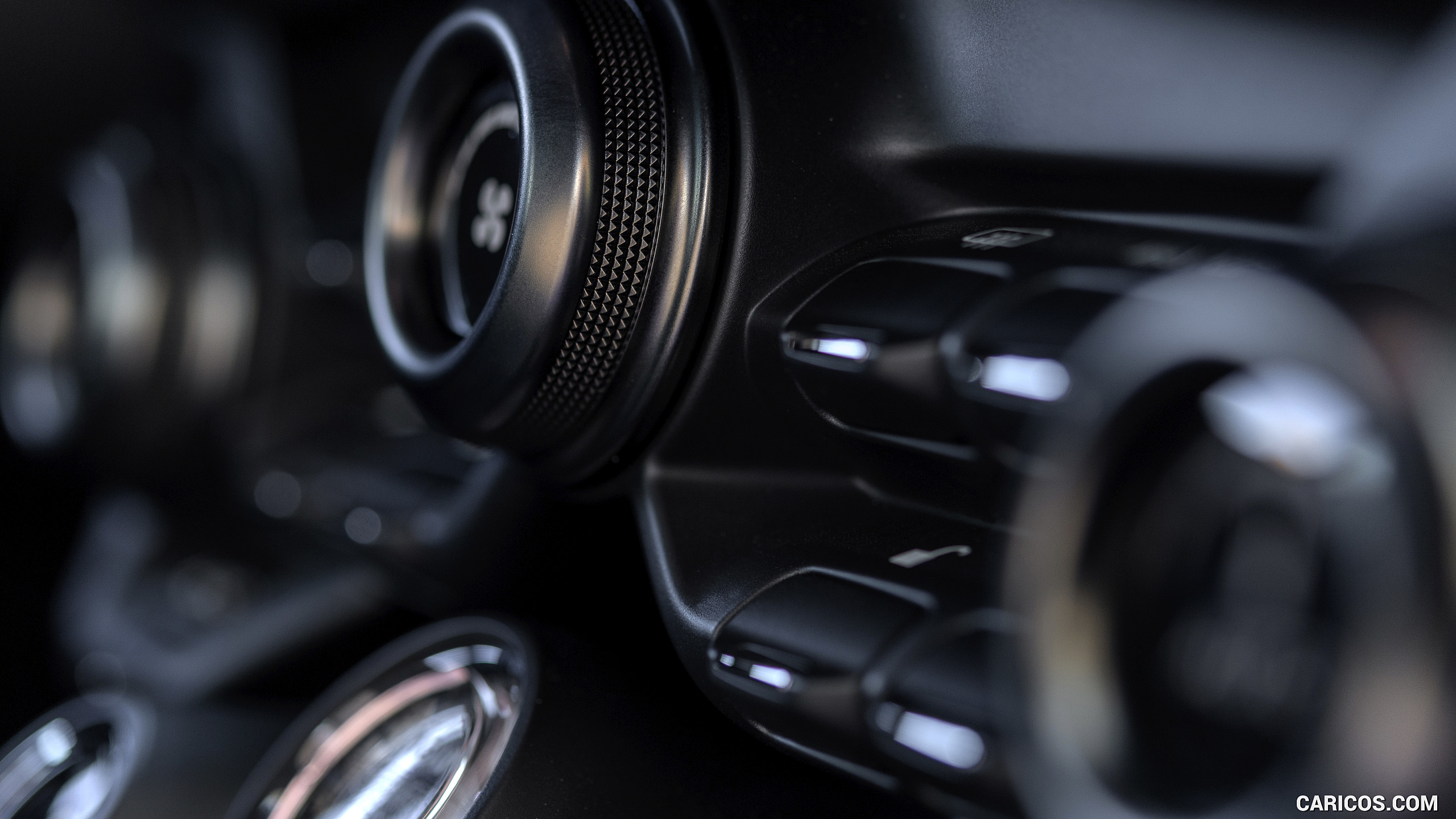 Aston Martin Vantage Tungsten Silver Interior Detail