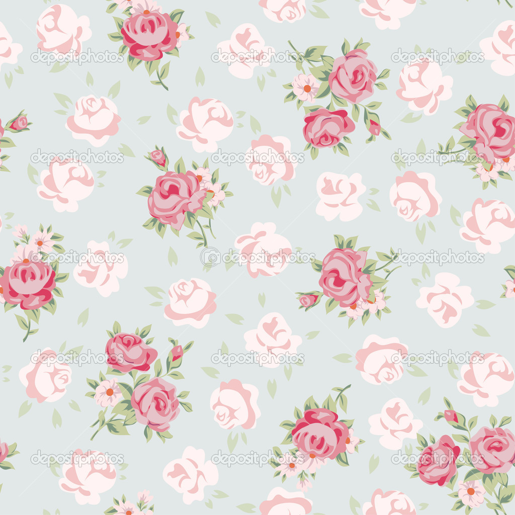 Shabby Chic Patterns Digital Papers And