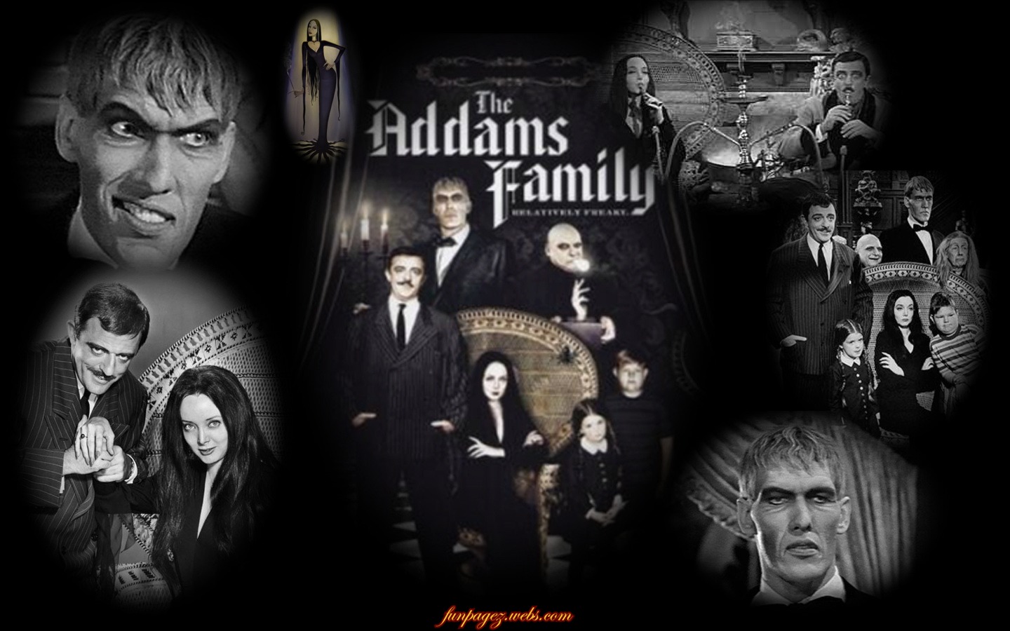 Addams Family Collage