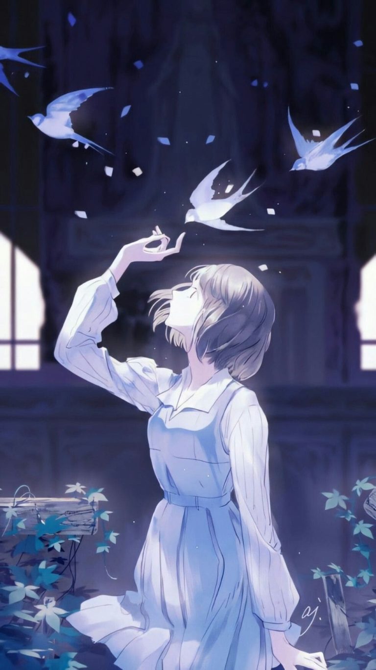 Anime Girl Phone Wallpaper