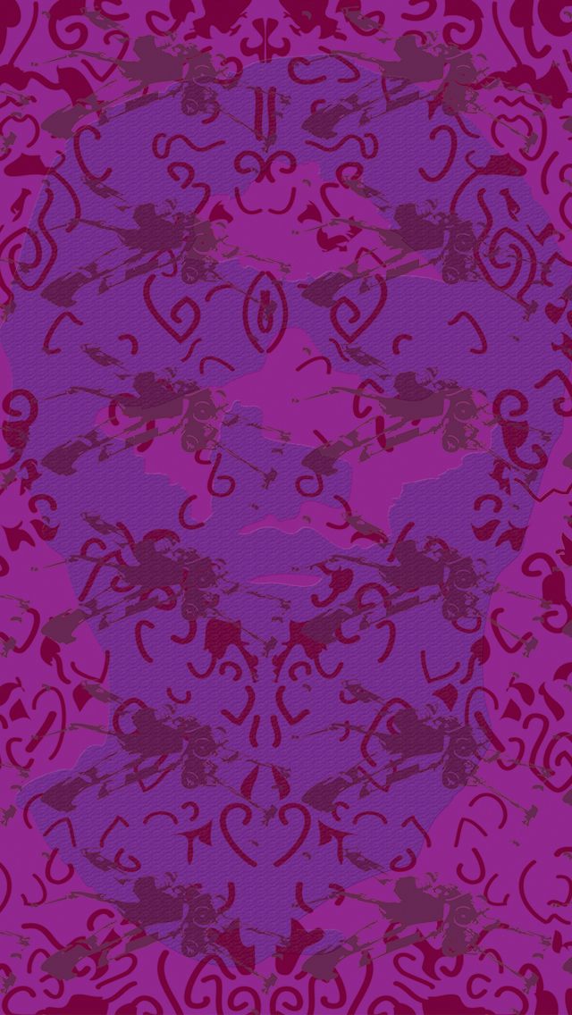 Ungu Purple Deenosaw Wallpaper Phone