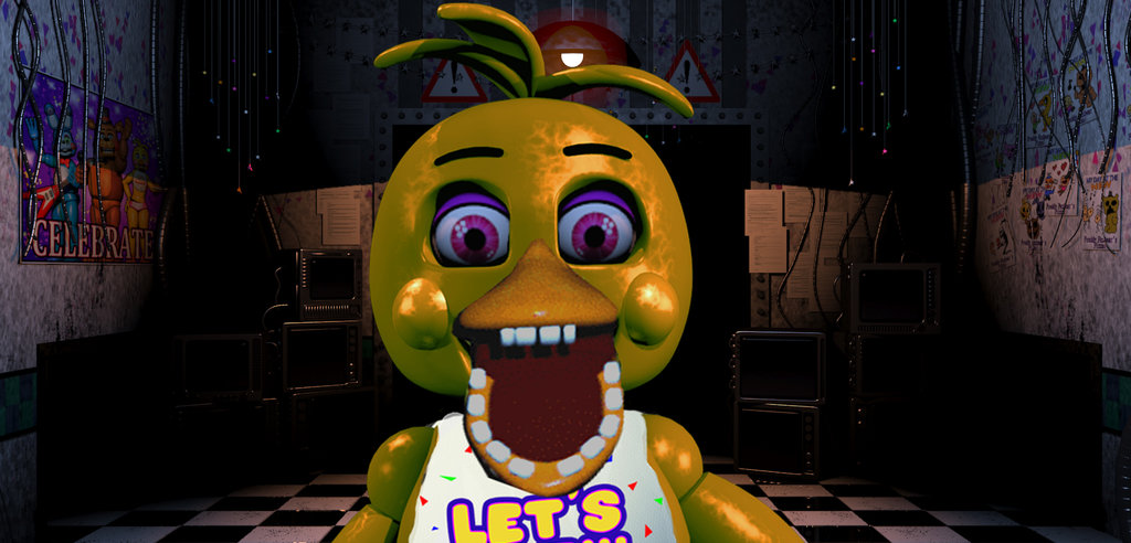 Chica Toy Fnaf2 By Fearlessgerm82
