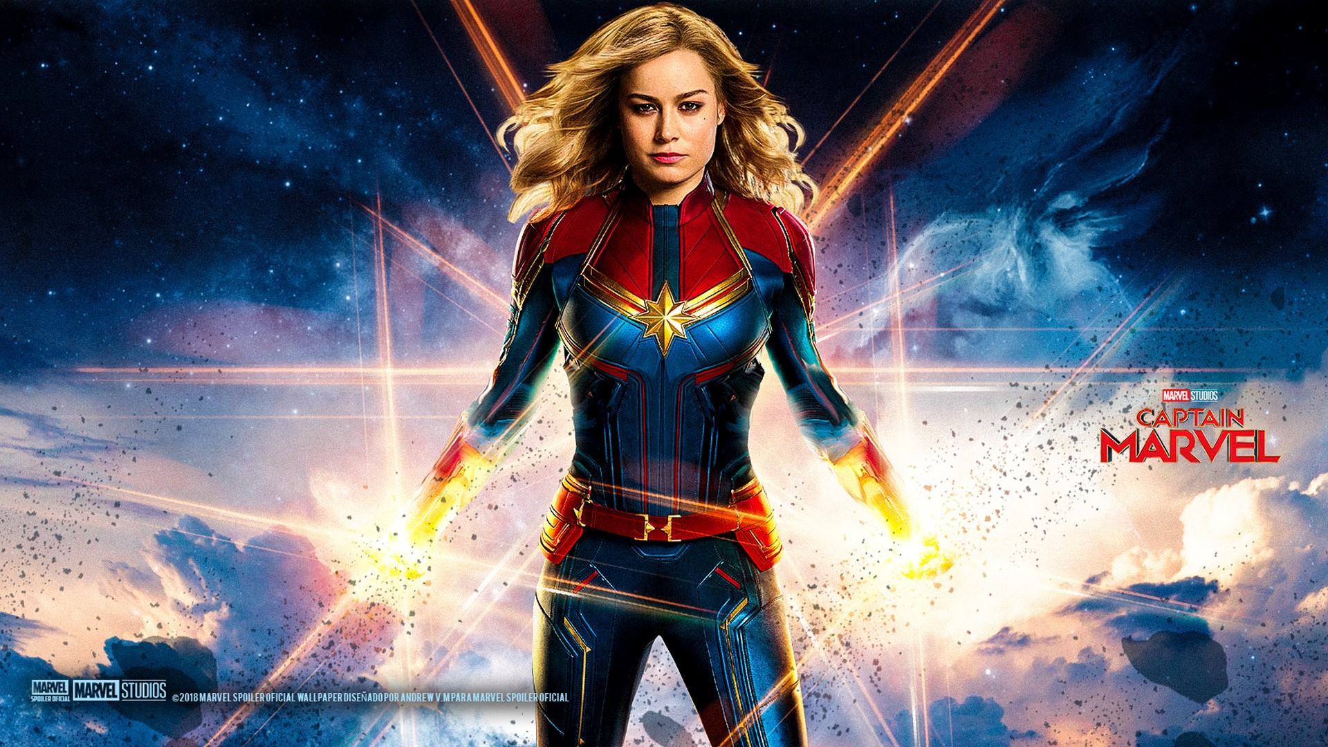 Captain Marvel Movie Wallpaper Poster HD