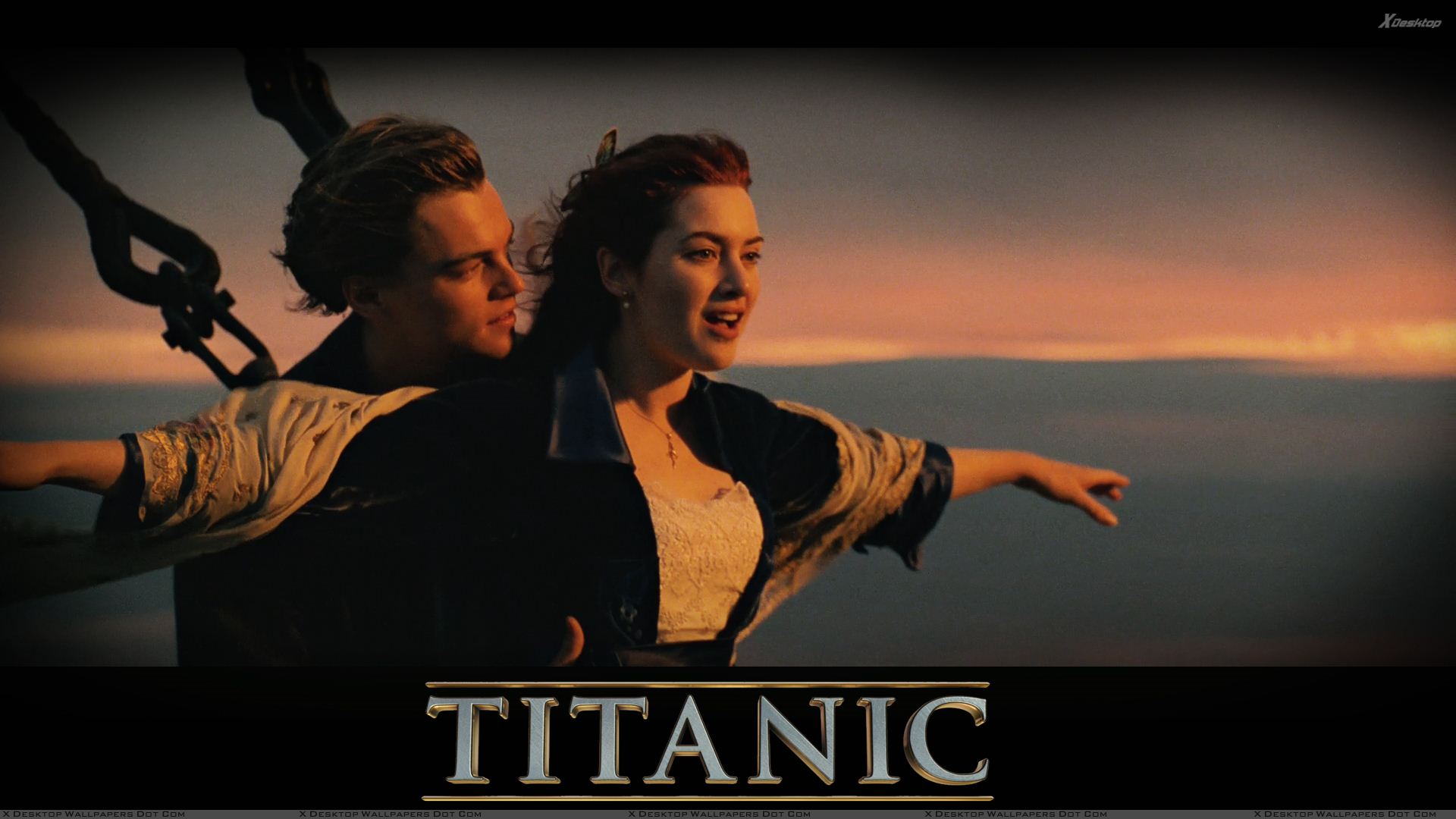 Titanic 3d Leonardo Dicaprio And Kate Winslet On Deck