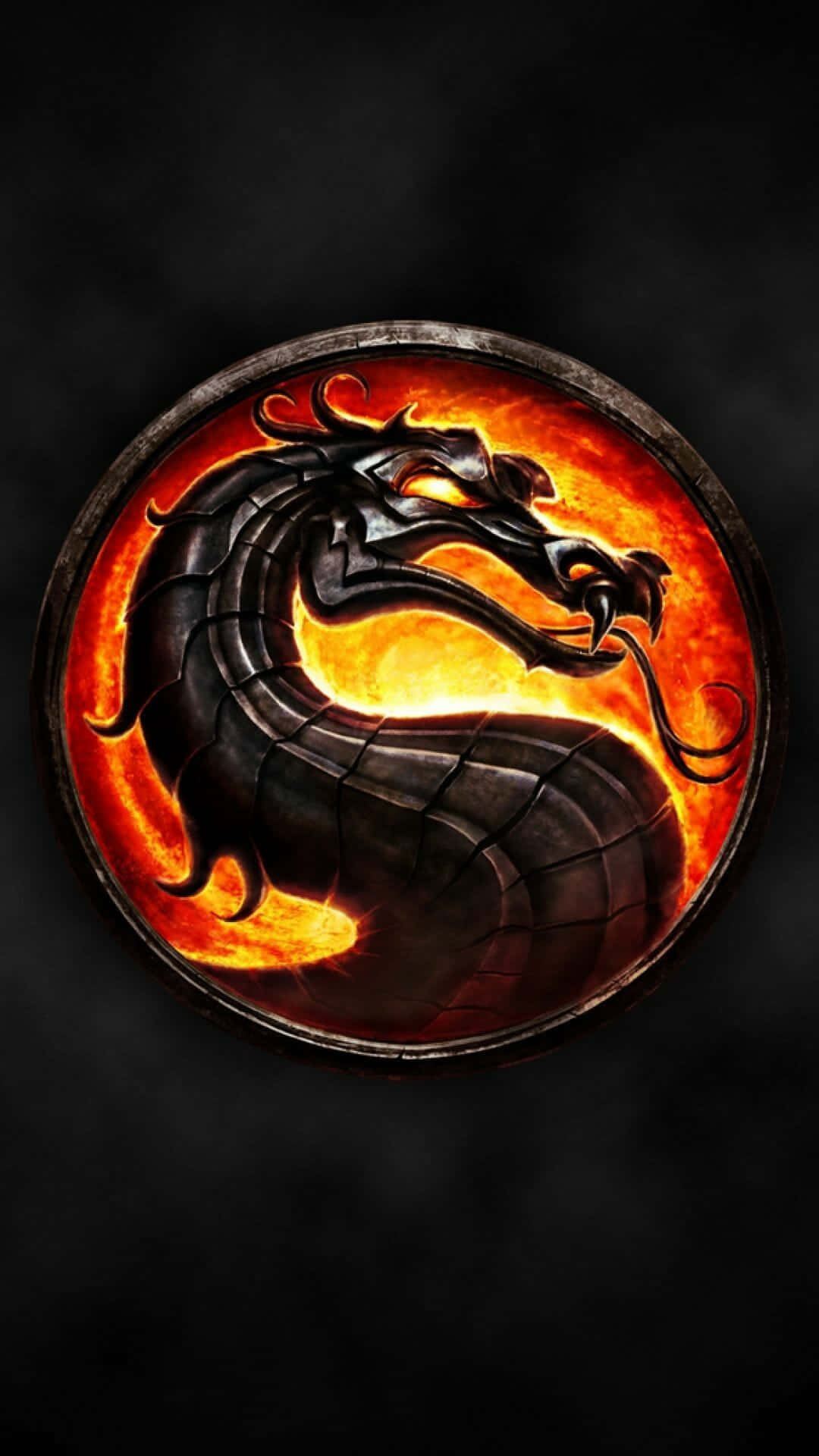 Experience The Thrill Of Mortal Kombat On Your iPhone Wallpaper
