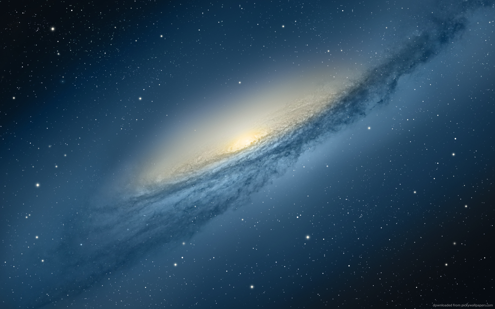 Mac Os X Mountain Lion Andromeda Galaxy Wallpaper