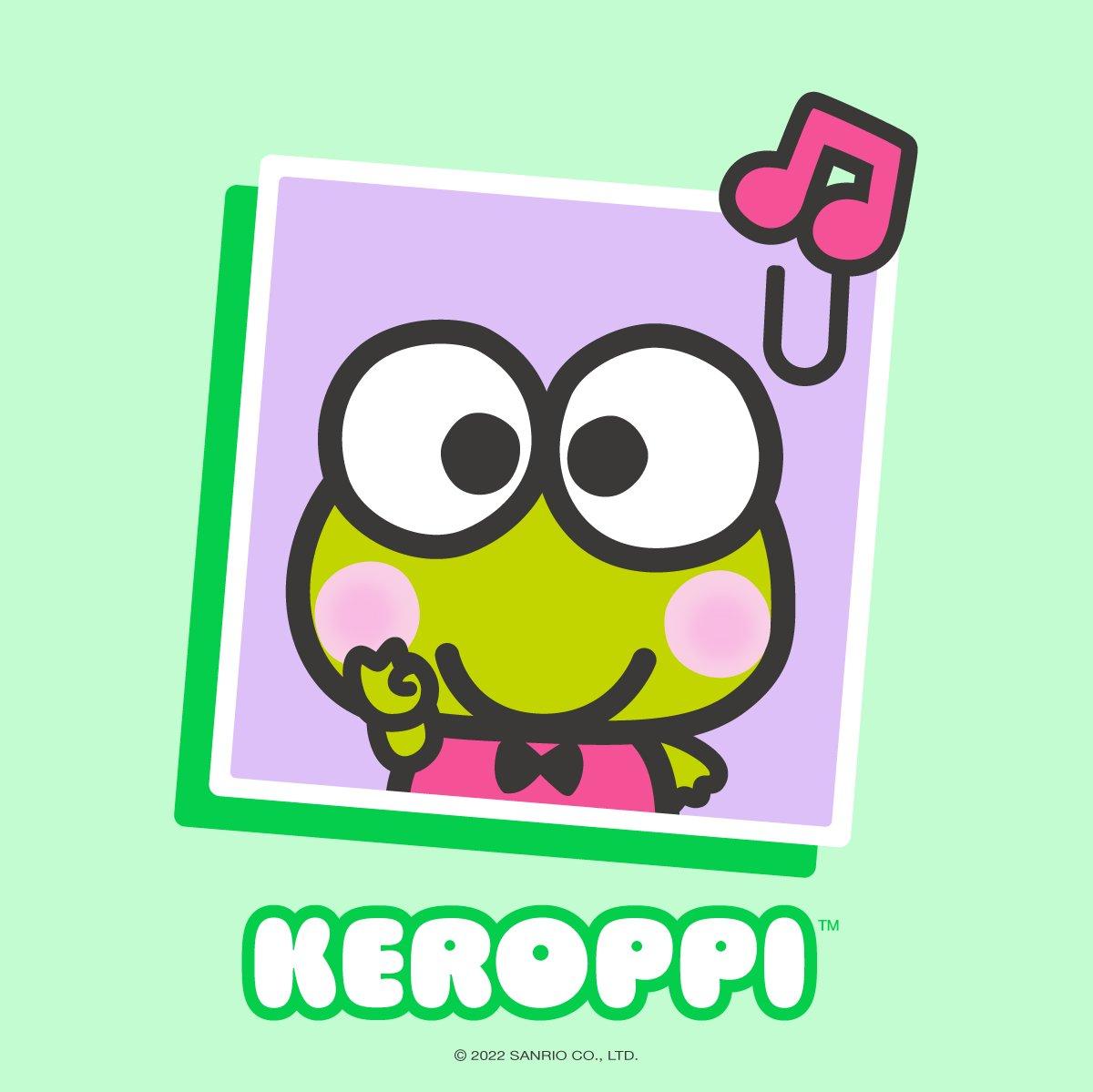 Sanrio on Were feeling hoppy because Keroppi is our