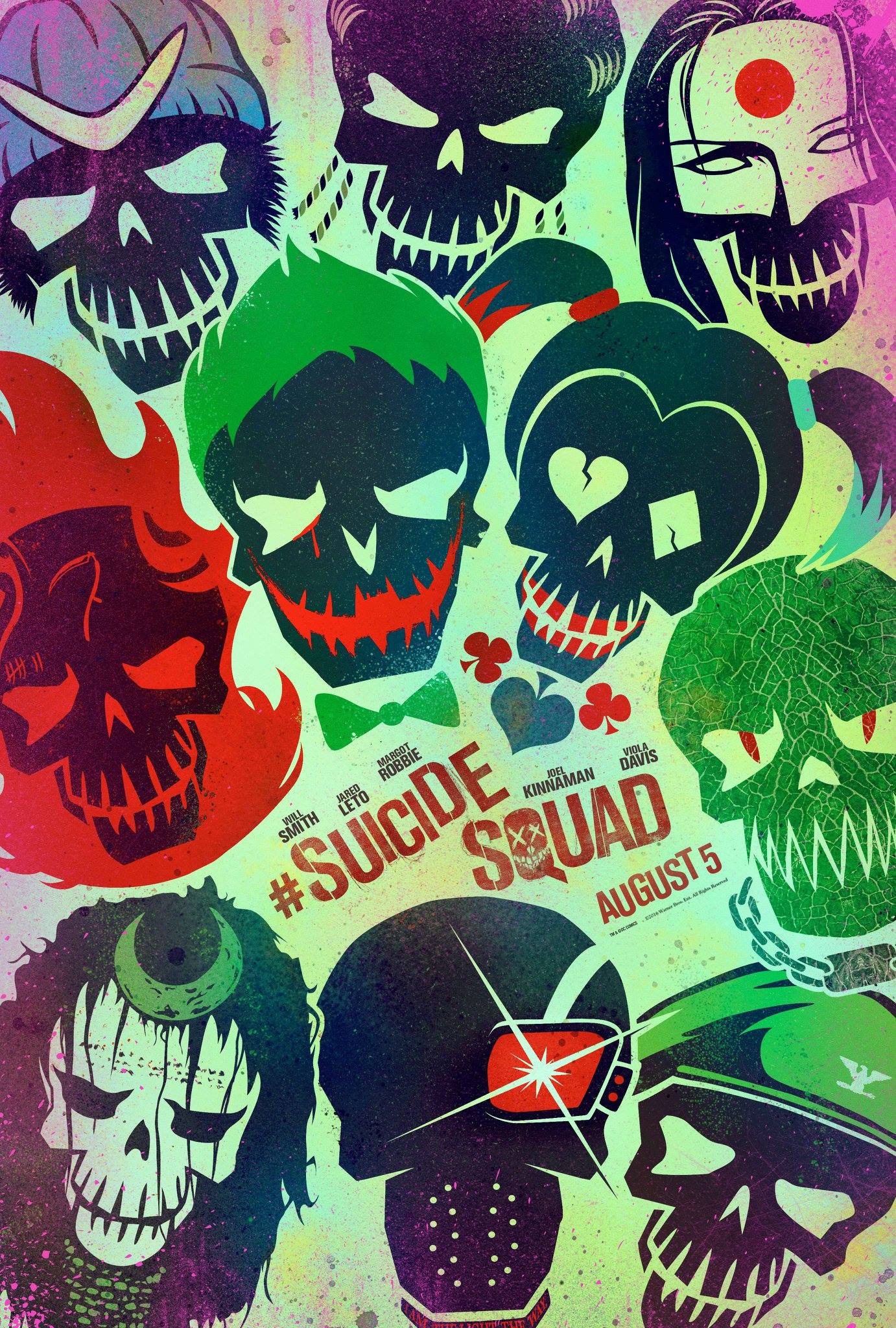 Suicide Squad iPhone Wallpaper Top