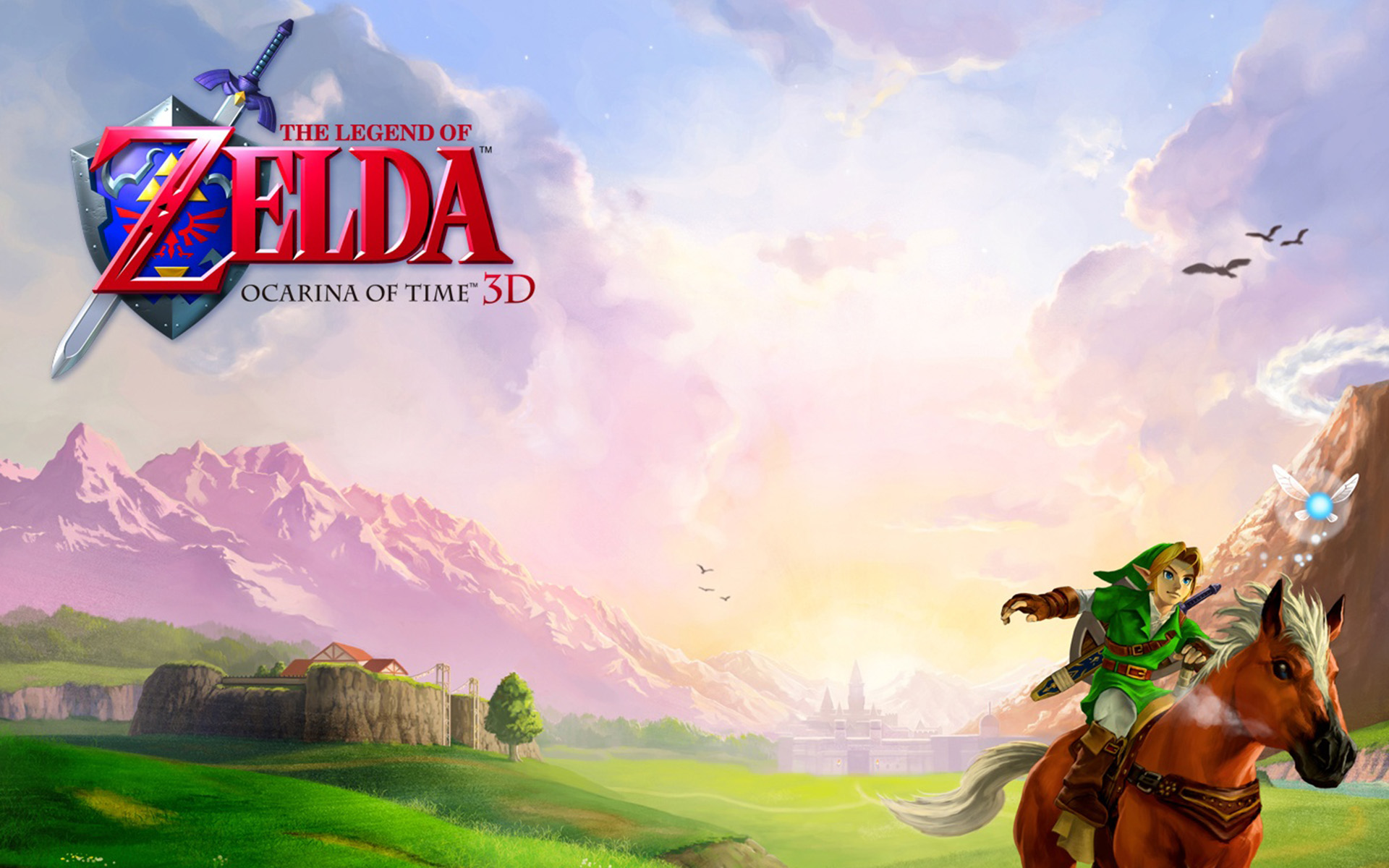 Legend Of Zelda Ocarina Time 3d Wallpaper