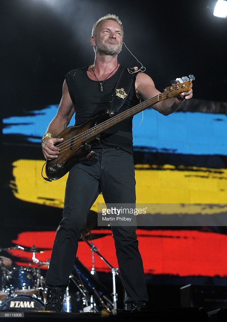 Photo Of Police And Sting Performing Live Onstage At Mcg