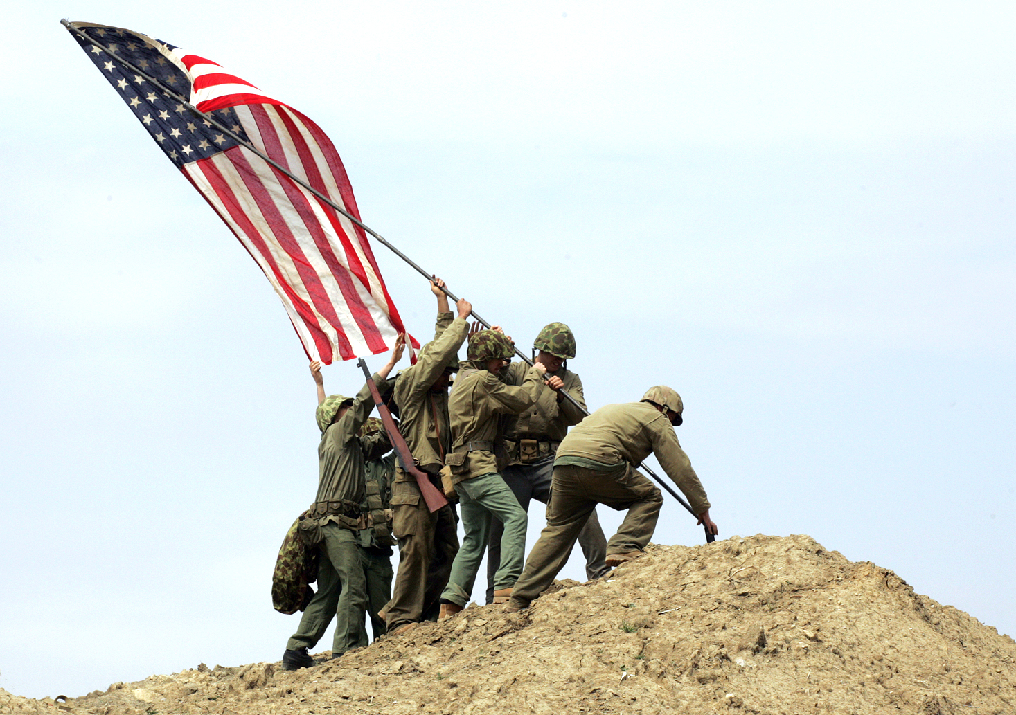 Iwo Jima Flag Raising Jpg