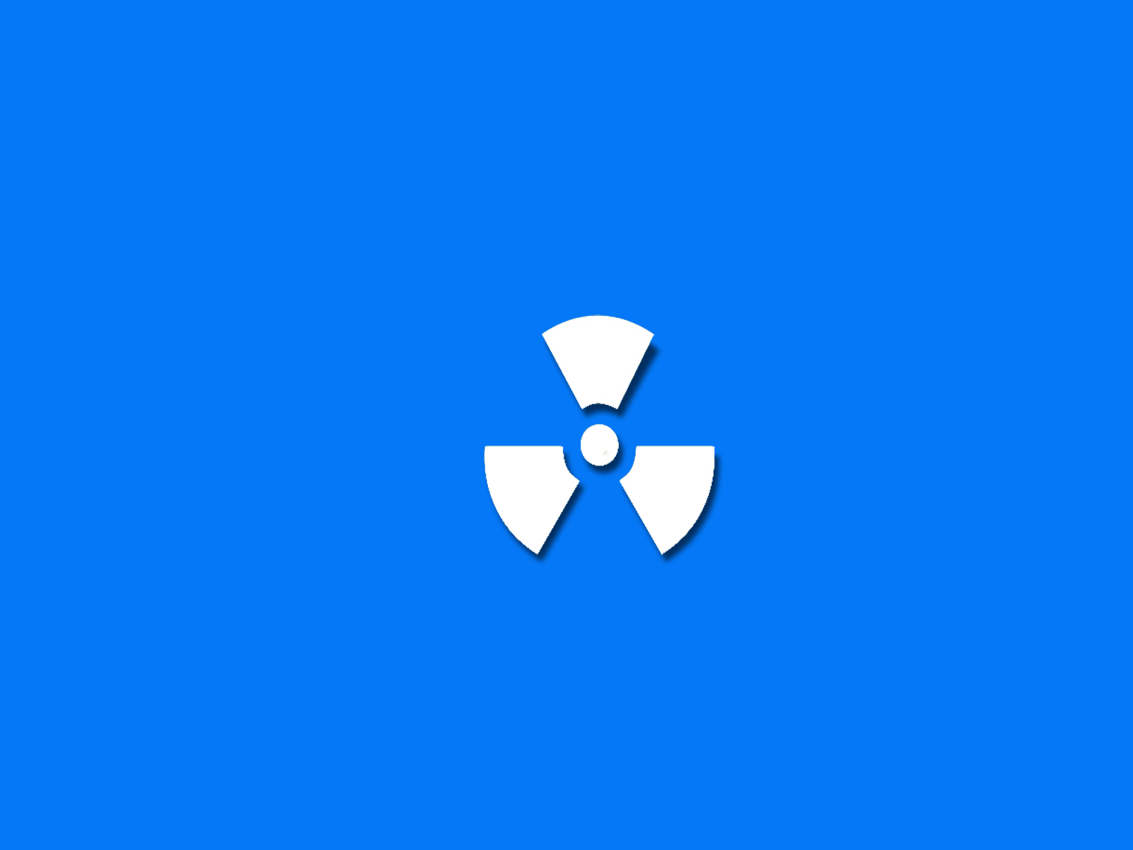 Radiation Hazard Symbol HD Wallpaper In