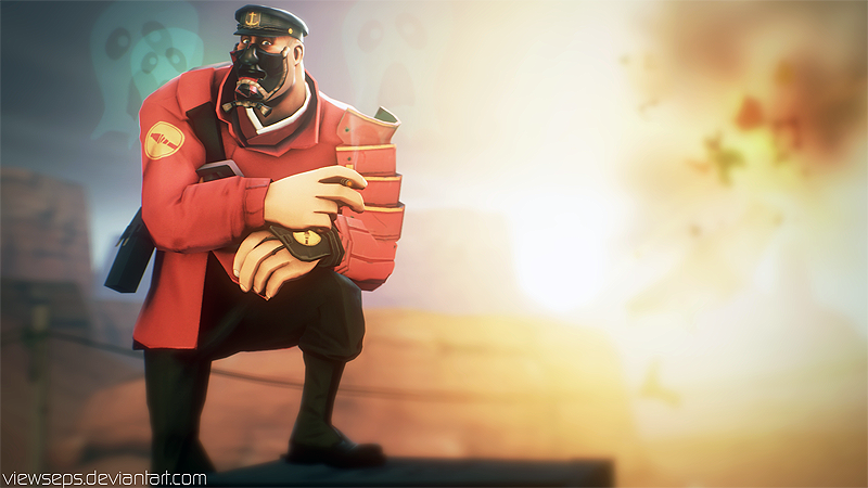 Team Fortress Tf2 Soldier By Seps