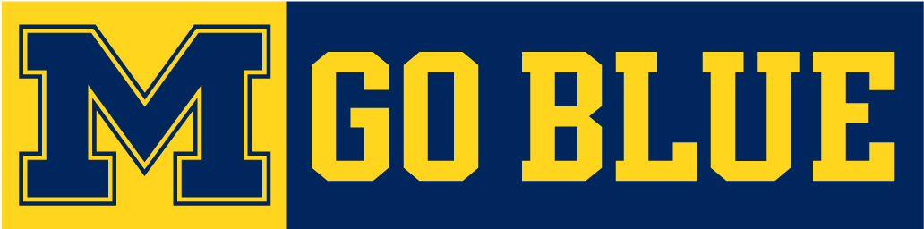 Michigan Football Logo Wolverines