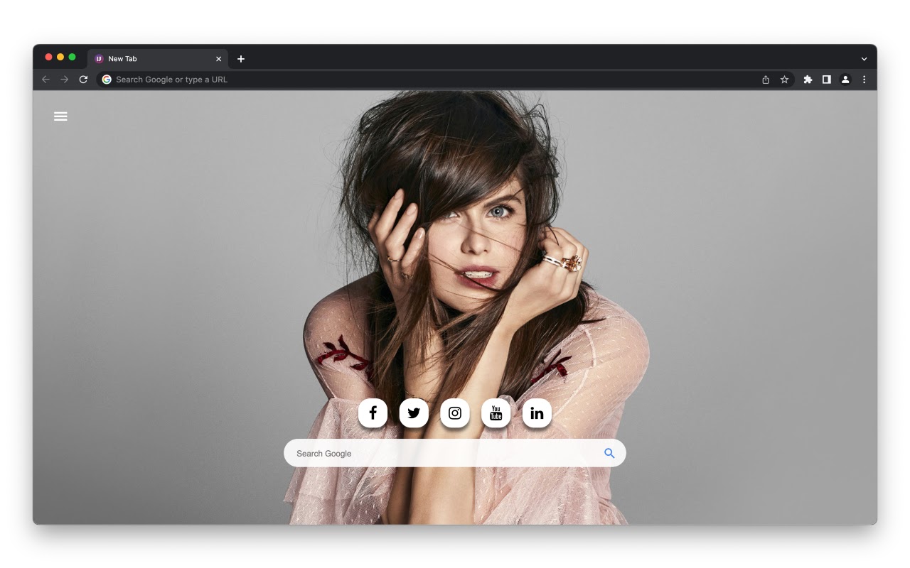 Alexandra Daddario Wallpaper Google Chrome Theme And