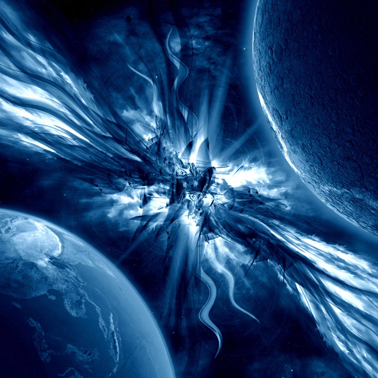 Solar Wind Hp Slate Wallpaper Tablet And Background