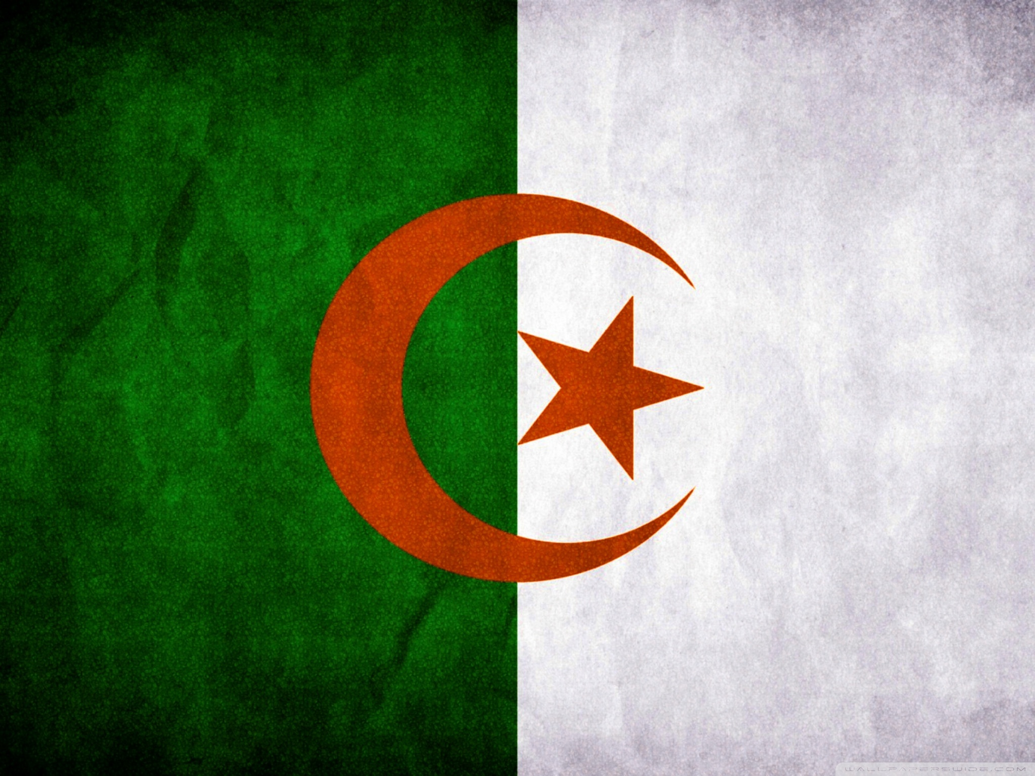 Algeria Flag 4k HD Desktop Wallpaper For Ultra Tv Dual