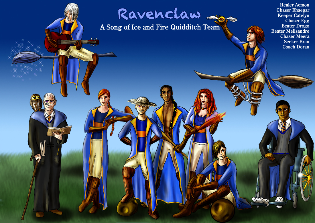 Ravenclaw Asoiaf Quidditch By Guad