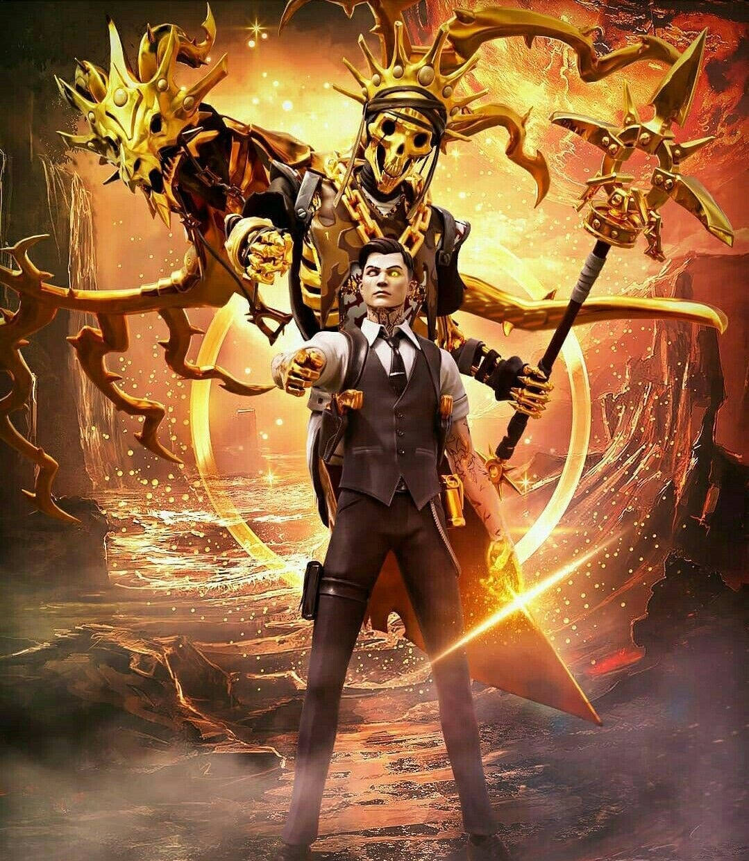 Midas Fortnite Skin Wallpaper