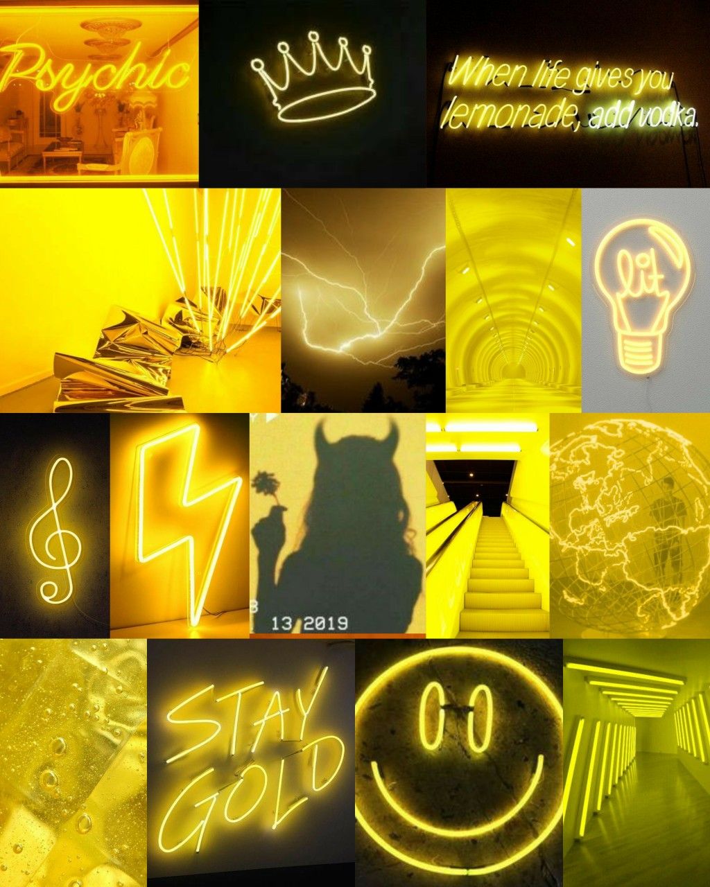 Share More Than Yellow Neon Wallpaper