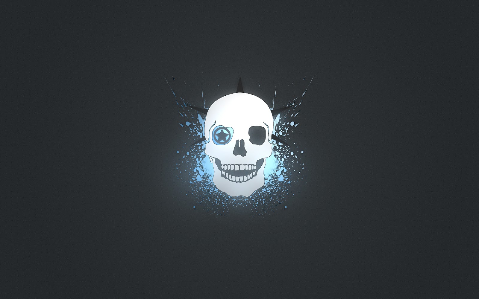 Wallpaper Dark Skull Premium Design 3d Jpg