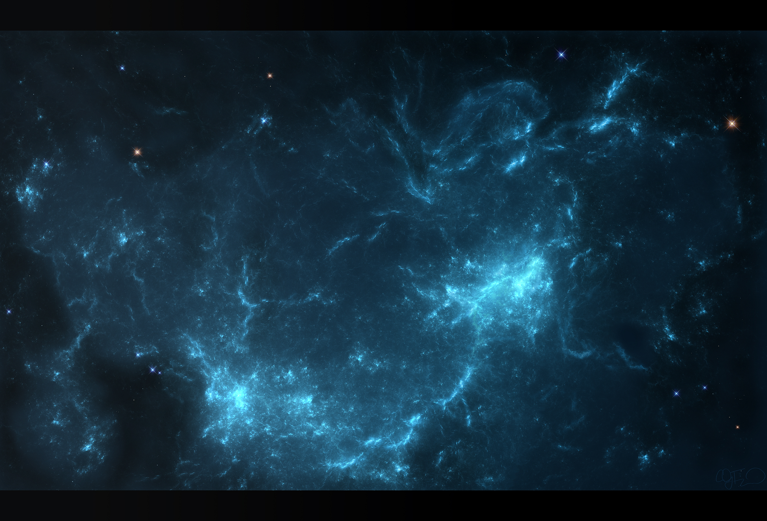 Space Nebula Star Constellation Wallpaper
