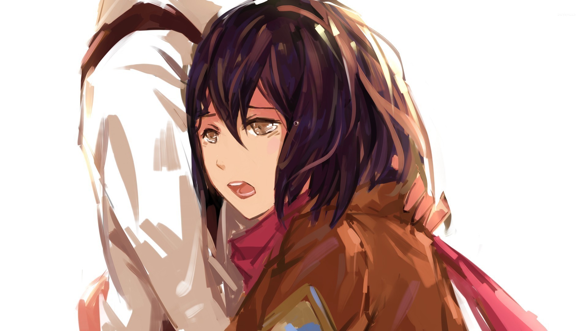 Mikasa Ackerman From Attack On Titan Wallpaper