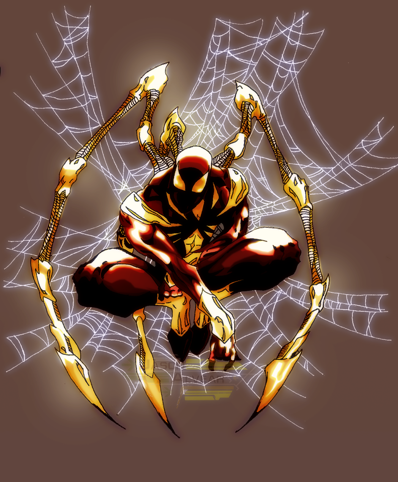Iron Spider Wallpaper Iron spiderman by alphagix