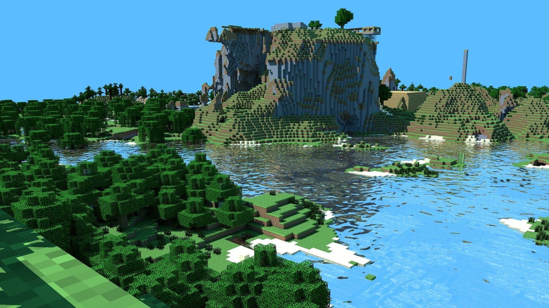 Minecraft Background Wallpaper