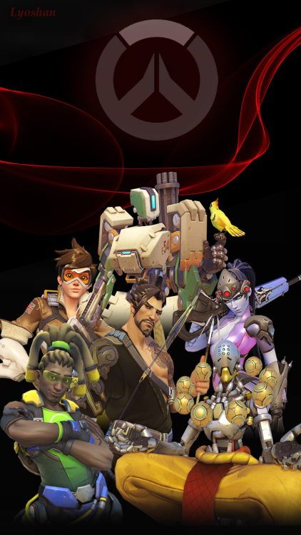 Overwatch phone wallpaper 1334x750 by Me