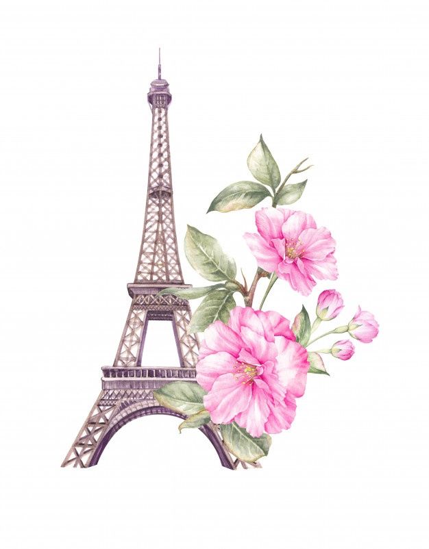 Premium Photo Spring Paris Illustration