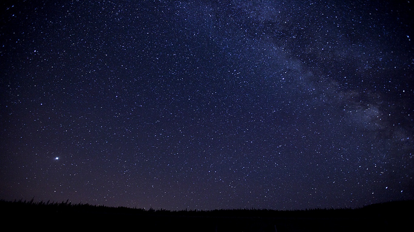 Sky Filled With Stars Wallpaper
