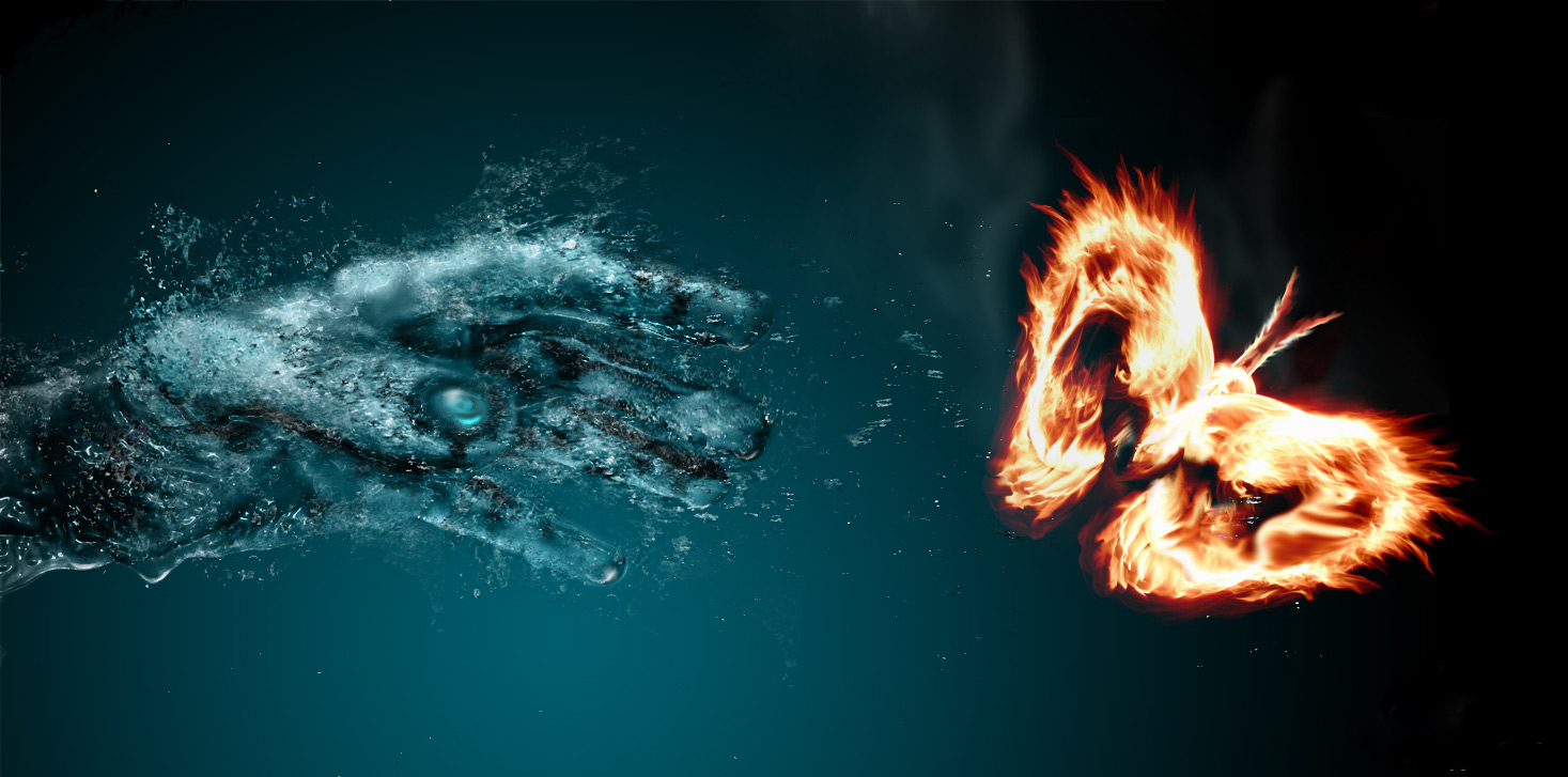 Fire Water Wallpaper Hd Pics