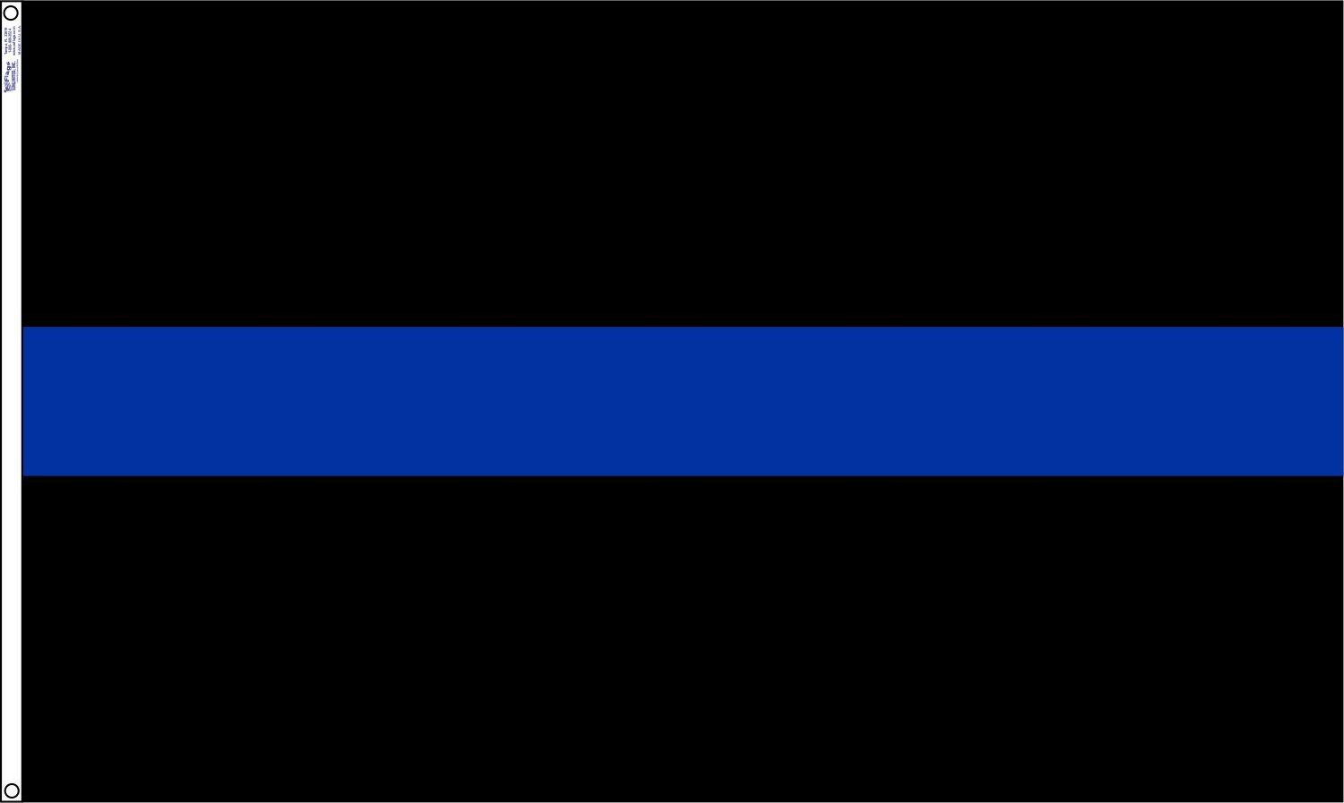 Thin Blue Line Iphone Wallpaper Flag 3ft X 5ft