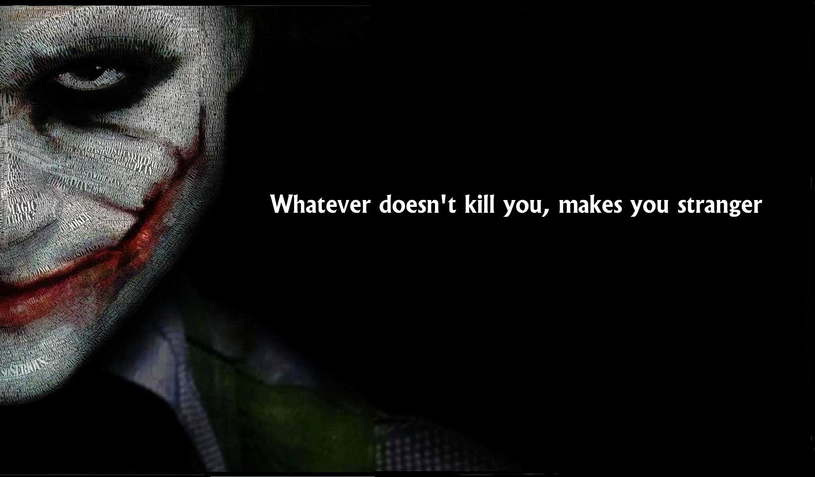 Cool Quotes Jocker Batman Wallpaper HD