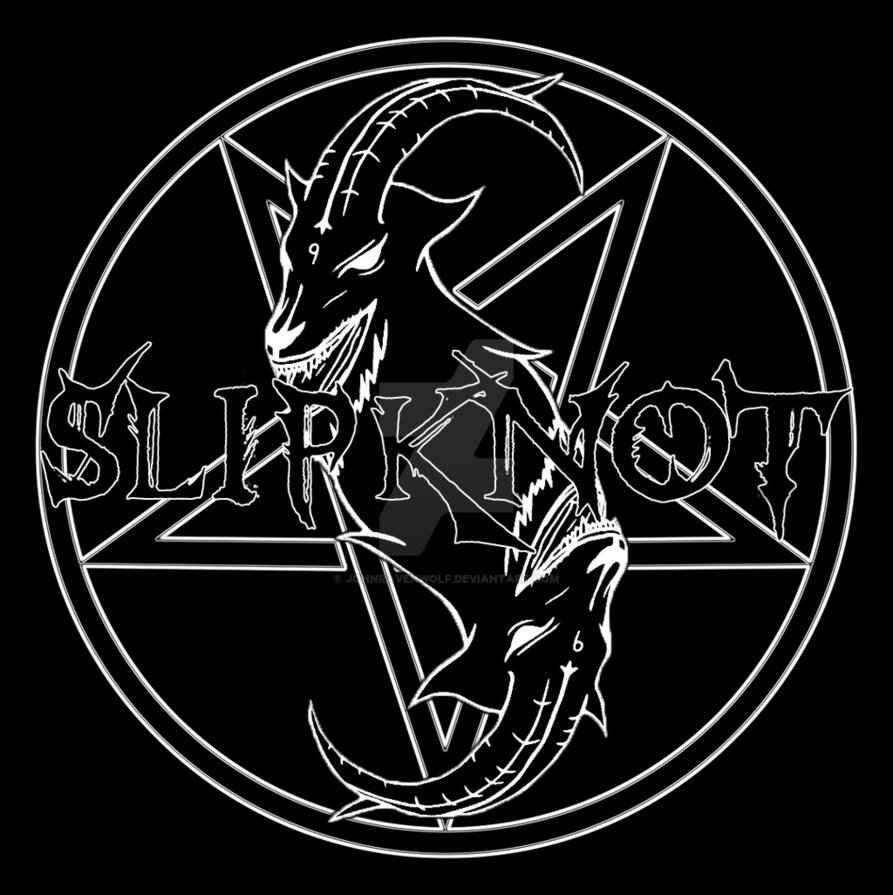 Free Download Slipknot Pentacle Logo By Johnravenwolf 893x895