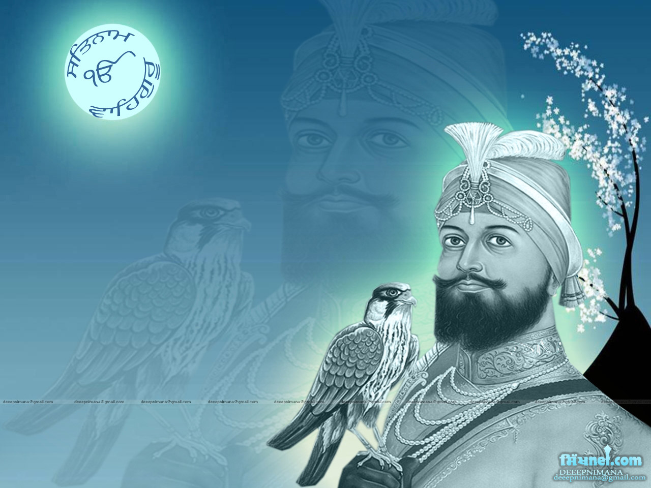 Punjabi Mind Sikh Gurus HD Wallpaper
